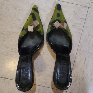 Vintage Dior Mules Size 37.5 Camo